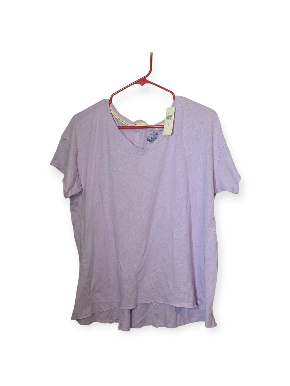 Women's NWT Anthropolgie Pilcro tshirt in lavender, size medium